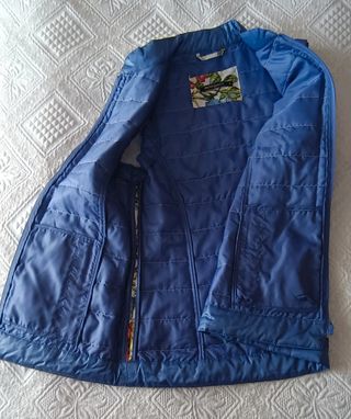 Chaleco Ada Gatti Flores Talla M