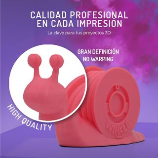 Filamento PLA HD Rosa Chicle di WINKLE | Filamento per stampanti 3D