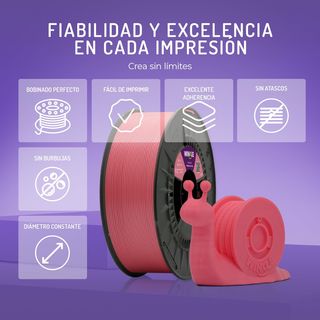 Filamento PLA HD Rosa Chicle di WINKLE | Filamento per stampanti 3D