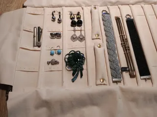 Pendientes plata y Onix negro