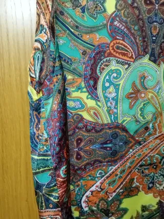 Blusa XXL Estampado Paisley