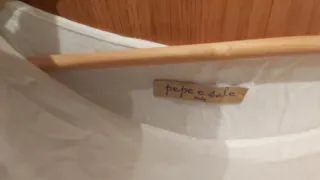 Blusa gasa blanca XL