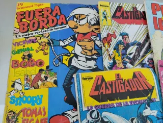 Lote Tebeos Forum: Fuera Borda, El Castigador