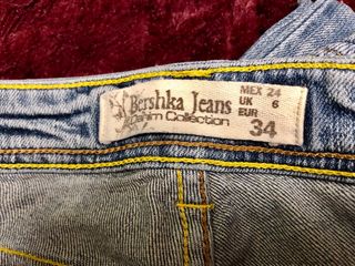 Lote 2 pantalones mujer, vaquero y pana.