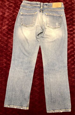 Lote 2 pantalones mujer, vaquero y pana.