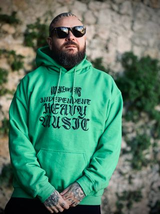 Sudadera Ritual Skull Violence In The Veins