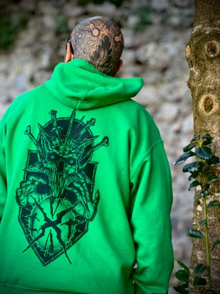 Sudadera Ritual Skull Violence In The Veins