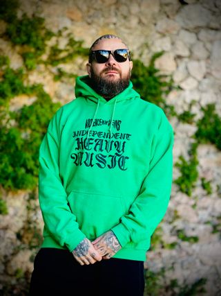 Sudadera Ritual Skull Violence In The Veins