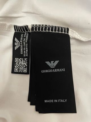 Camiseta Armani Exchange AX Blanca