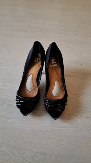 Zapatos de tacón negros fiesta Pedag Lady