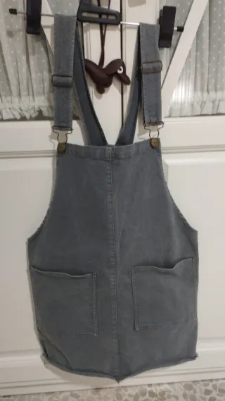 Peto vaquero gris/azul