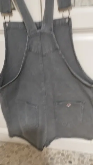 Peto vaquero gris/azul