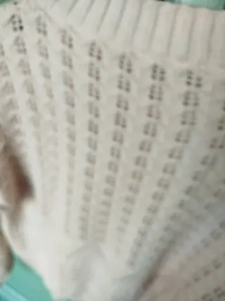 Maglioncino vintage rosa maniche lunghe cotone