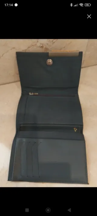 Cartera/Monedero Mandarina Duck Negro/Gris