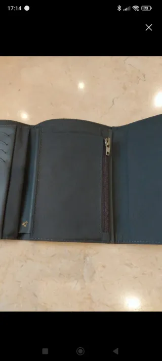 Cartera/Monedero Mandarina Duck Negro/Gris