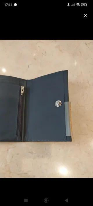 Cartera/Monedero Mandarina Duck Negro/Gris