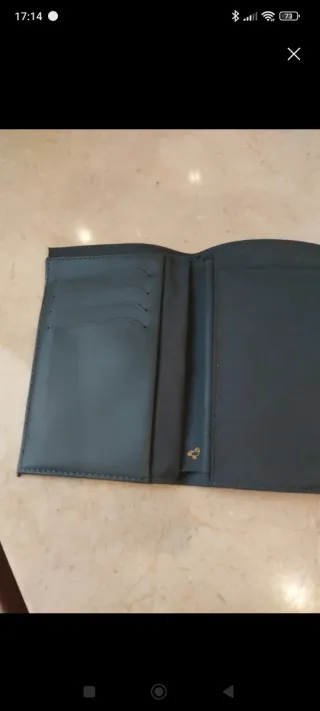 Cartera/Monedero Mandarina Duck Negro/Gris