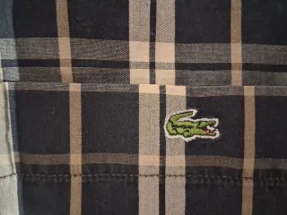 Camisa Lacoste cuadros talla 41