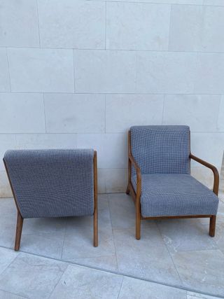 Coppia di poltrone per soggiorno