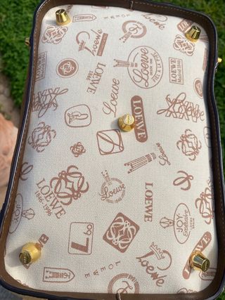 Bolso Loewe 160 Aniversario. Ante, Piel y Lona