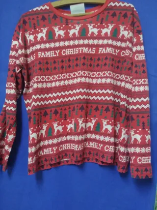 Pijama Navidad Rojo y Blanco