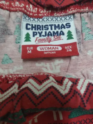 Pijama Navidad Rojo y Blanco
