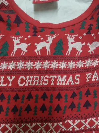 Pijama Navidad Rojo y Blanco