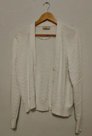 PARIS TOWER Jersey Blanco Talla S