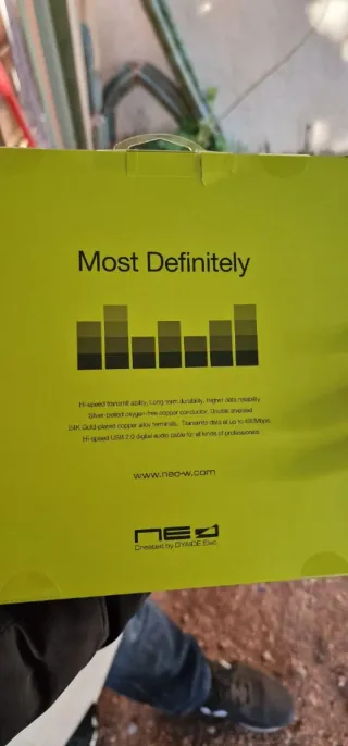 Cable Neo d+ USB-C a USB-A 1m