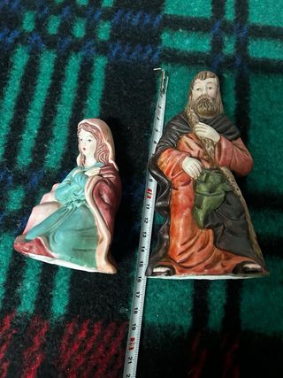 Figuras Belén Antiguas (8 Piezas)