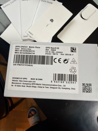 Oppo Reno 10 256 GB Nero