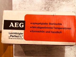 Ferro da stiro AEG Perfect L vintage