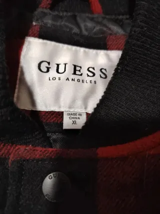 Chaqueta Guess cuadros hombre