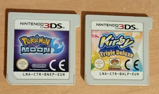 Pokemon Moon e Kirby Triple Deluxe Nintendo 3DS