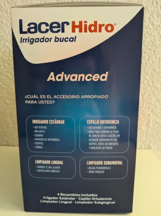 Irrigador bucal Lacer Hidro Advanced