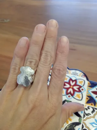Anillo Tous Oso Plata