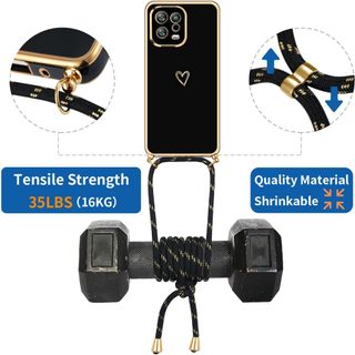 Funda para Xiaomi Redmi Note 10 4G con Cuerda, TPU