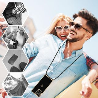 Funda para Xiaomi Redmi Note 10 4G con Cuerda, TPU