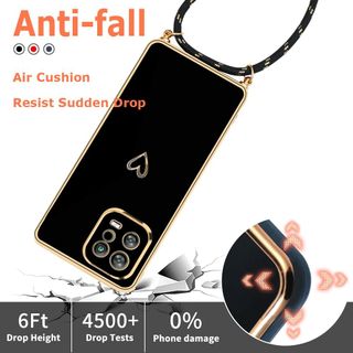 Funda para Xiaomi Redmi Note 10 4G con Cuerda, TPU