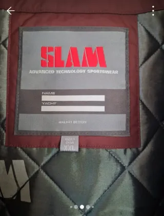 Cazadora SLAM Burdeos Talla XXL