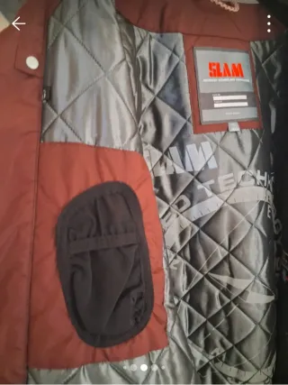 Cazadora SLAM Burdeos Talla XXL