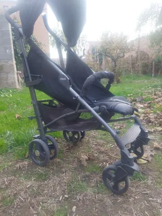 Carrito de bebé Chicco negro