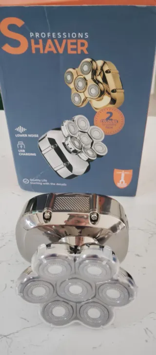 Máquina de afeitar profesional 7 cabezales