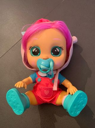Muñeca Bebé Llorón con chupete