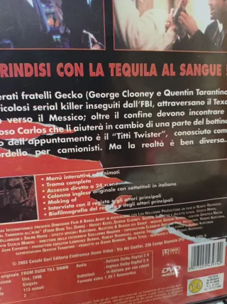 Dal Tramonto all'Alba DVD