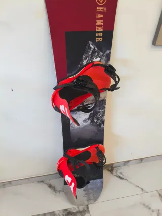 Tabla de Snowboard Never Sammer The Hammer 157