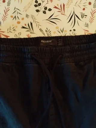 Pantalones Pull&Bear azul oscuro chico