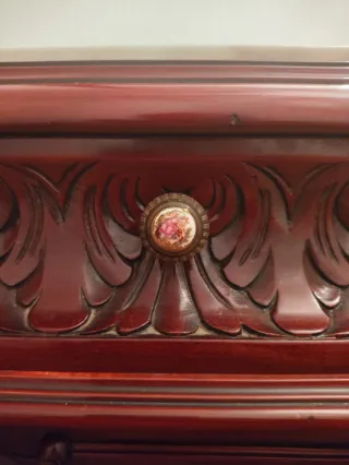 Aparador / Mueble de entrada de Madera y Mármol