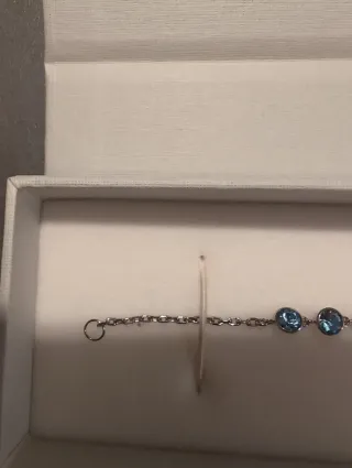 Braccialetto Brosway con zirconi blu