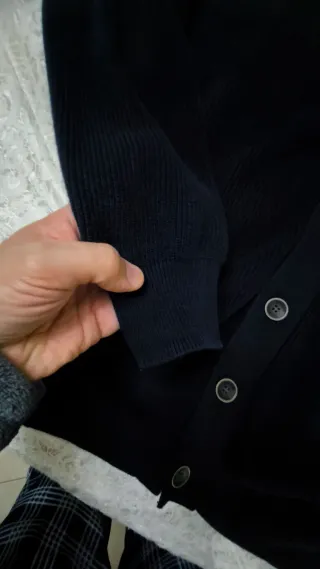 Cardigan JP uomo blu taglia XL